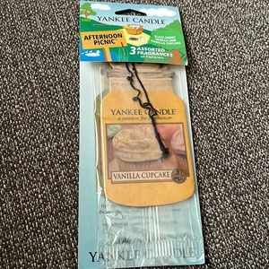 Yankee Candle Two Car Jar Air Fresheners NIP